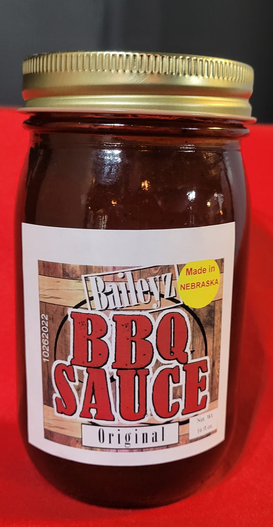 Baileyz BBQ Sauce - Original 16oz