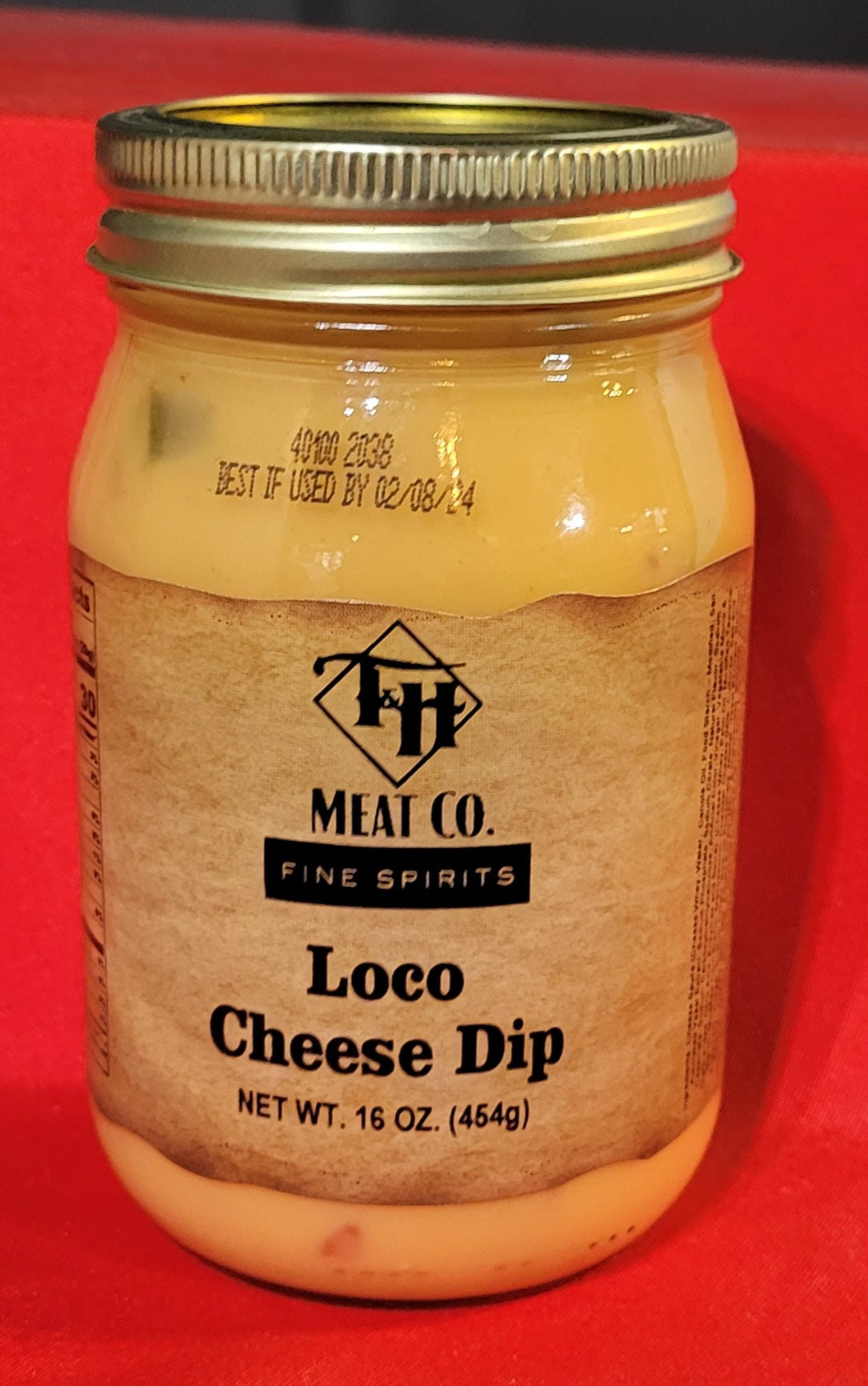 T & H Labeled Loco Cheese Dip - 16oz