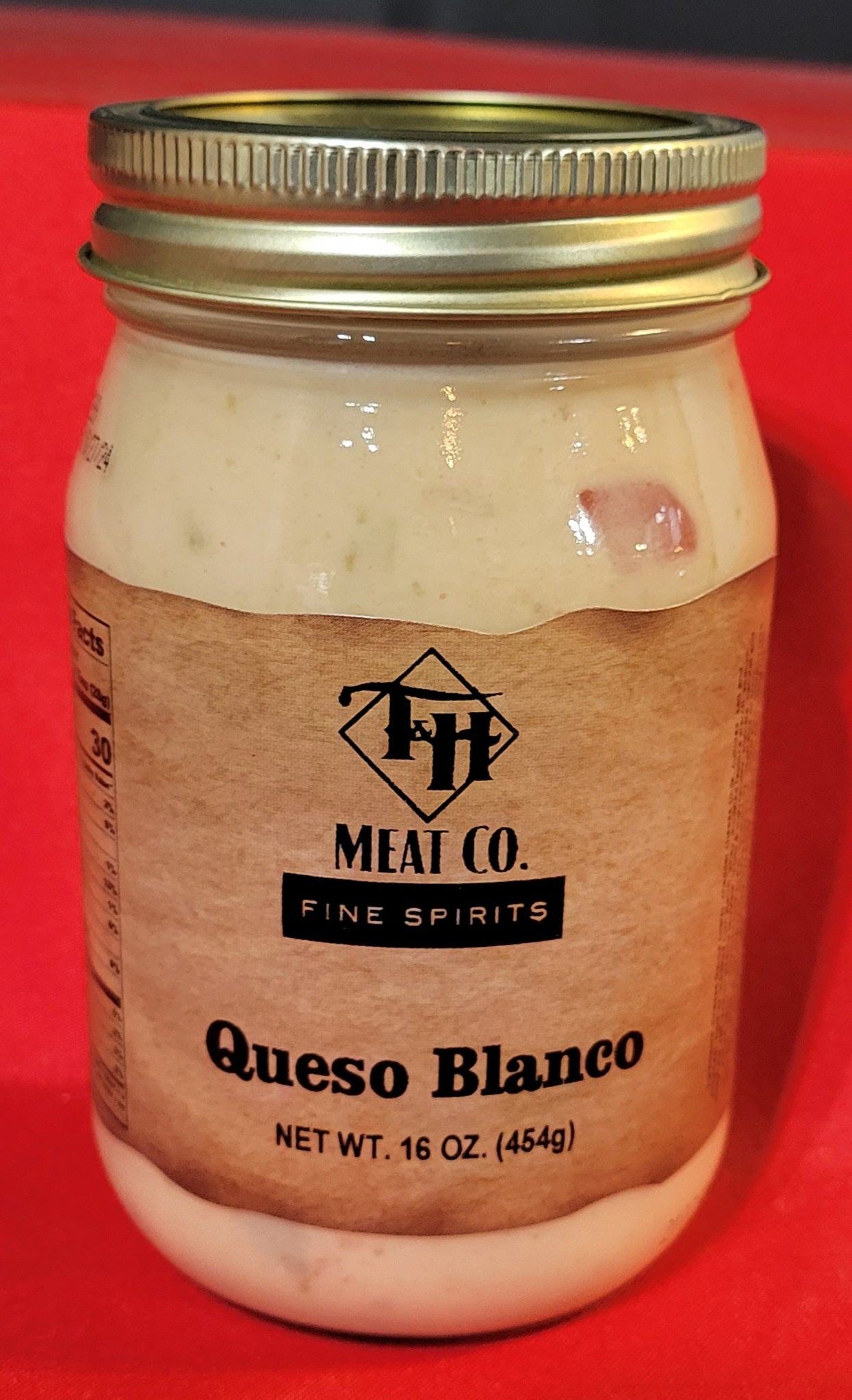 T & H Labeled Queso Blanco Dip - 16oz