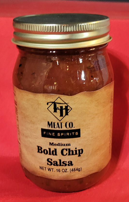 T & H Labeled Bold Chip Salsa - 16oz