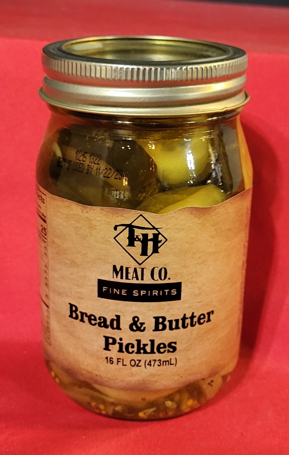 T & H Labeled Bread & Butter Pickles - 16oz