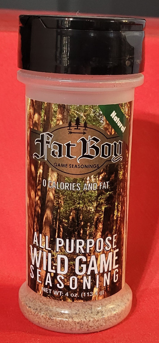 Fat Boy Wild Game Seasoning - 4oz