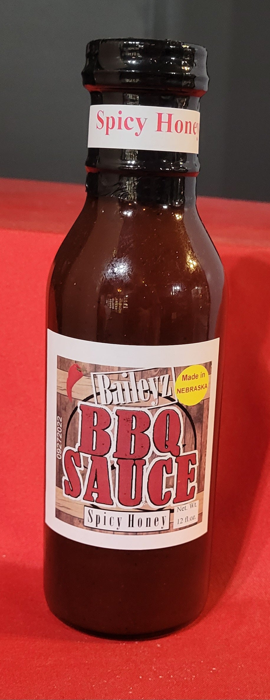 Baileyz BBQ Sauce - Spicy Honey 12oz